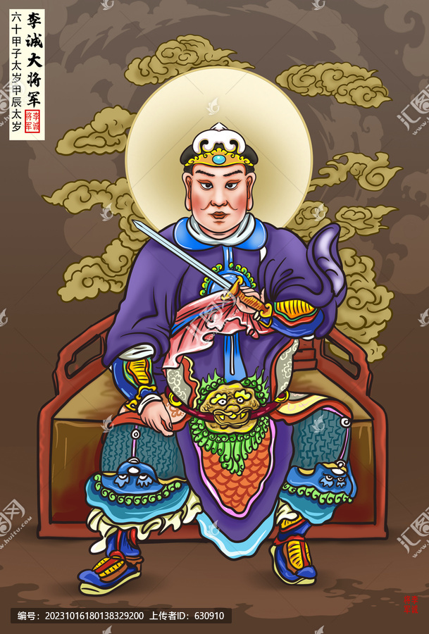 甲辰太歲李誠大將軍