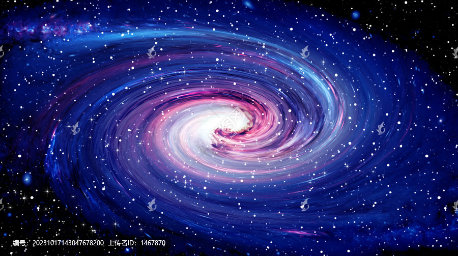 高清旋渦星空軟膜吊頂