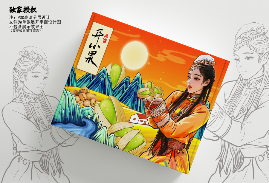 堅(jiān)果包裝禮盒
