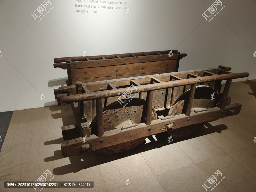 木轮车农具古代运输