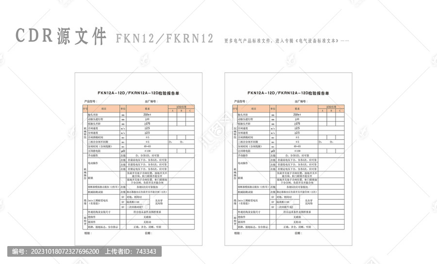 FKN12FKRN检验报告