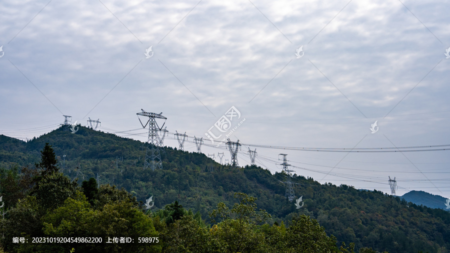山区电力线路