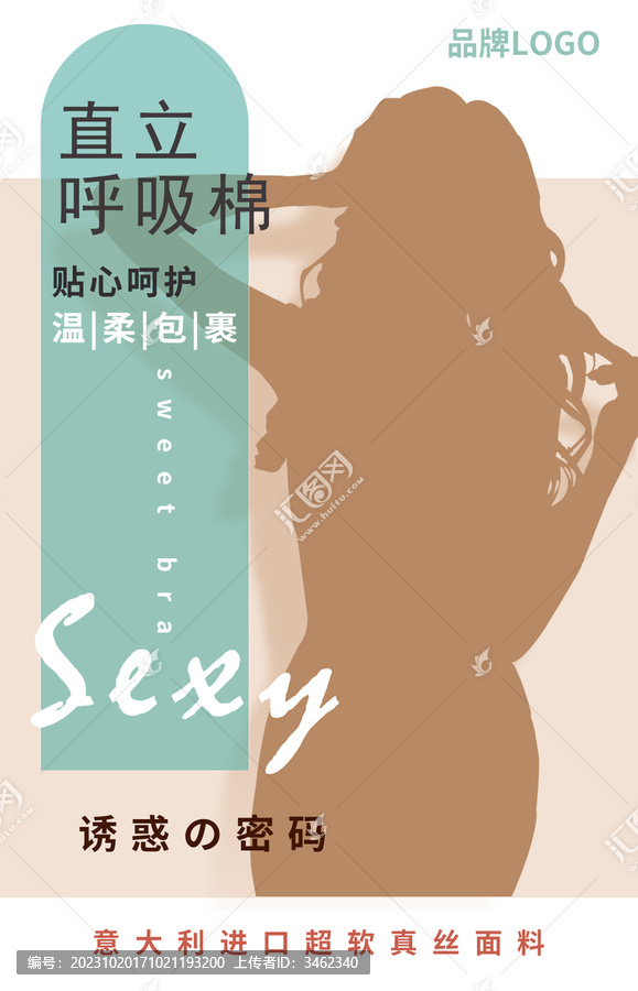 產(chǎn)品海報內(nèi)衣文胸海報宣傳海報
