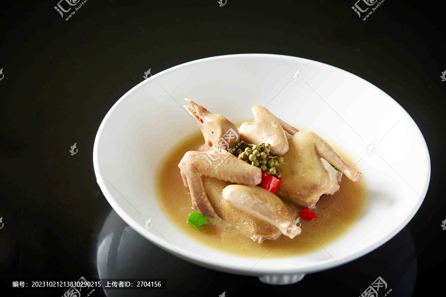 椒麻乳鴿