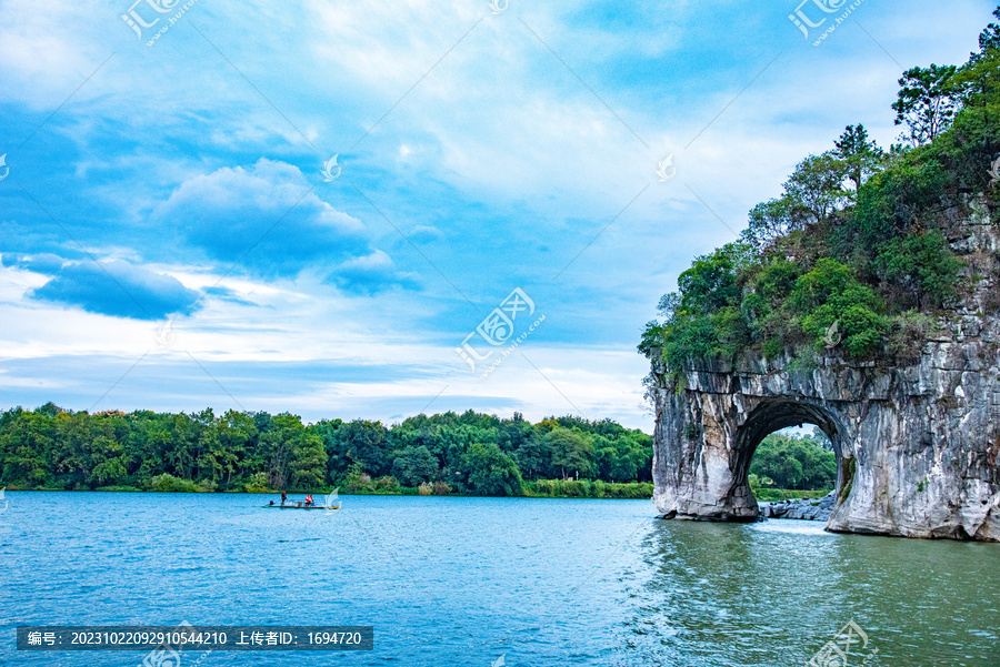 象鼻山风景