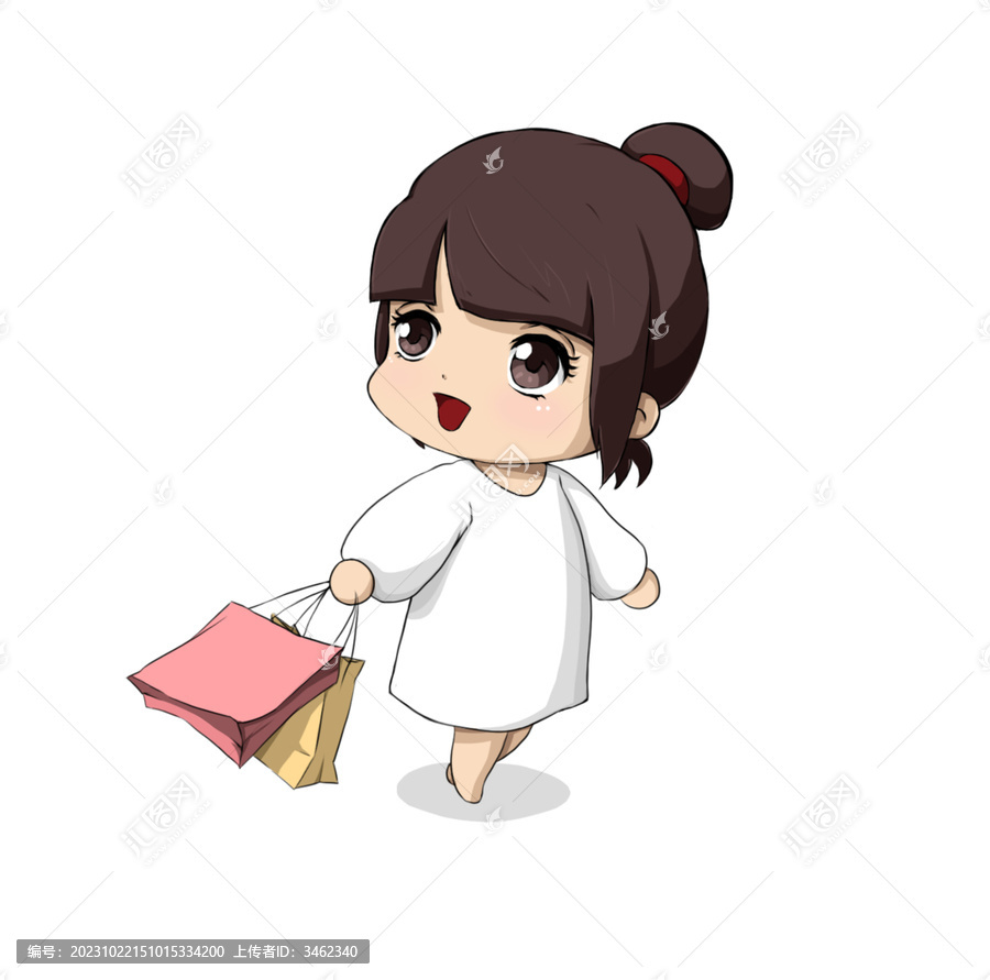 Q版小女孩
