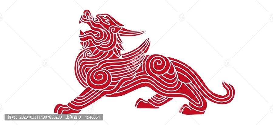 神獸插畫手繪