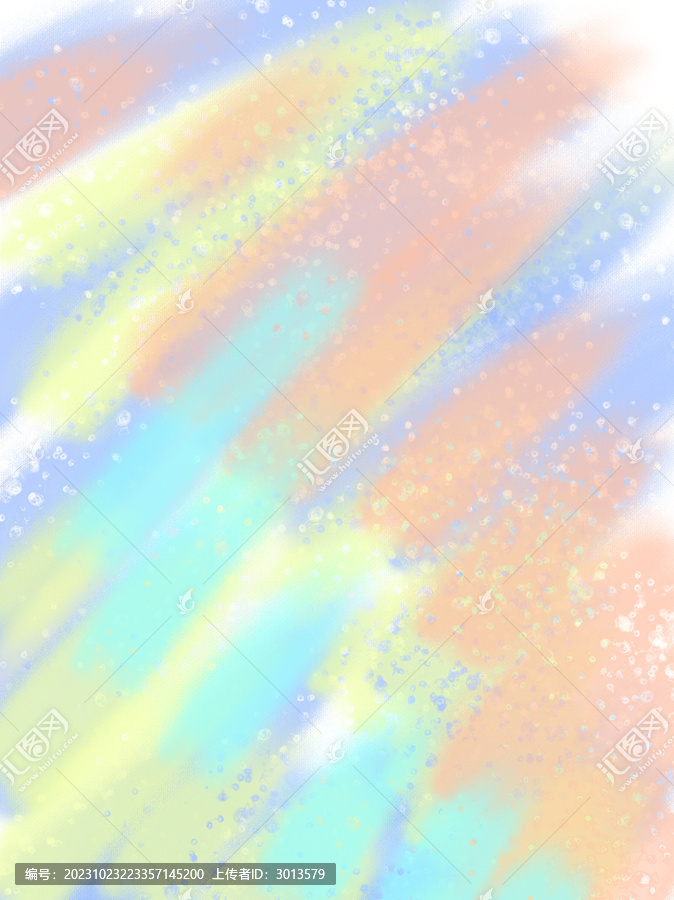 水彩筆刷紋理畫筆涂鴉彩色背景