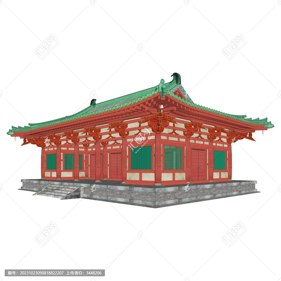 紫辰門(mén)軸測(cè)效果