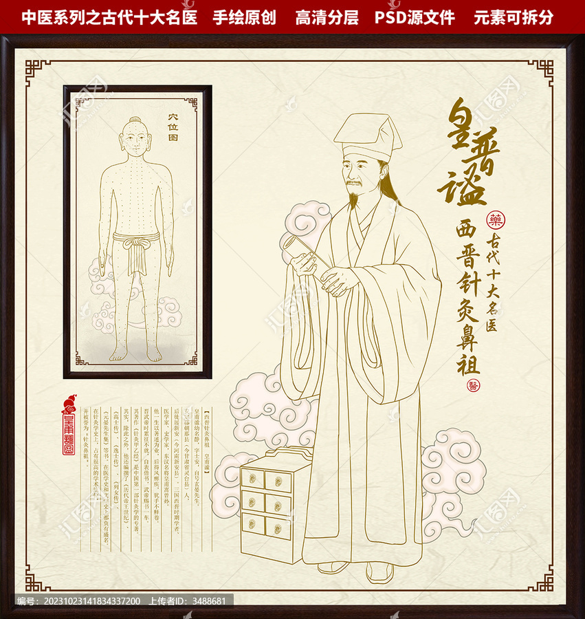 古代十大名醫(yī)之皇普謐