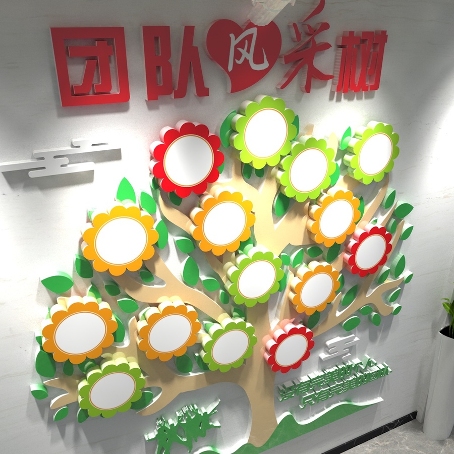 團(tuán)隊(duì)校園風(fēng)采樹(shù)