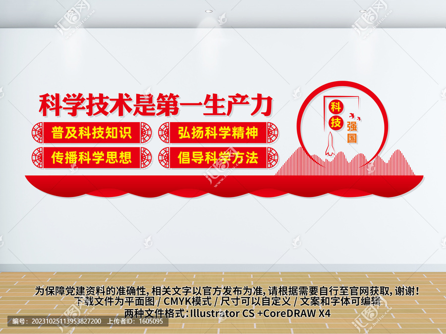 科學技術文化墻