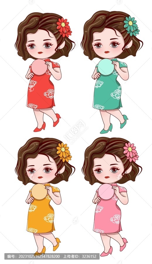 旗袍美女