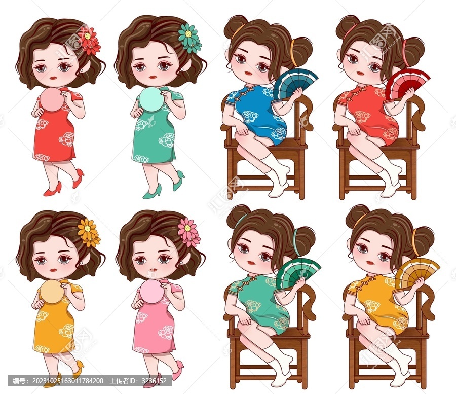 旗袍美女
