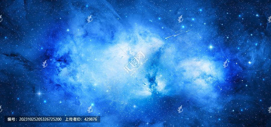 藍(lán)色星空背景