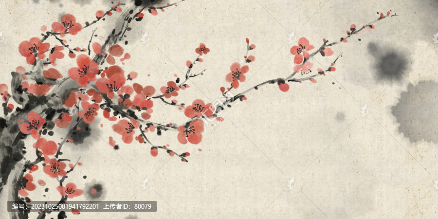 紅梅圖