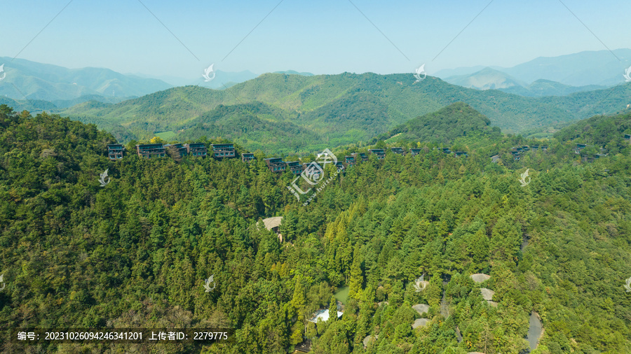 莫干山裸心谷航拍