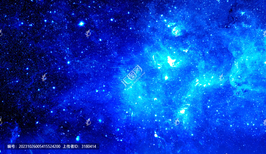 藍(lán)色夢幻宇宙星空