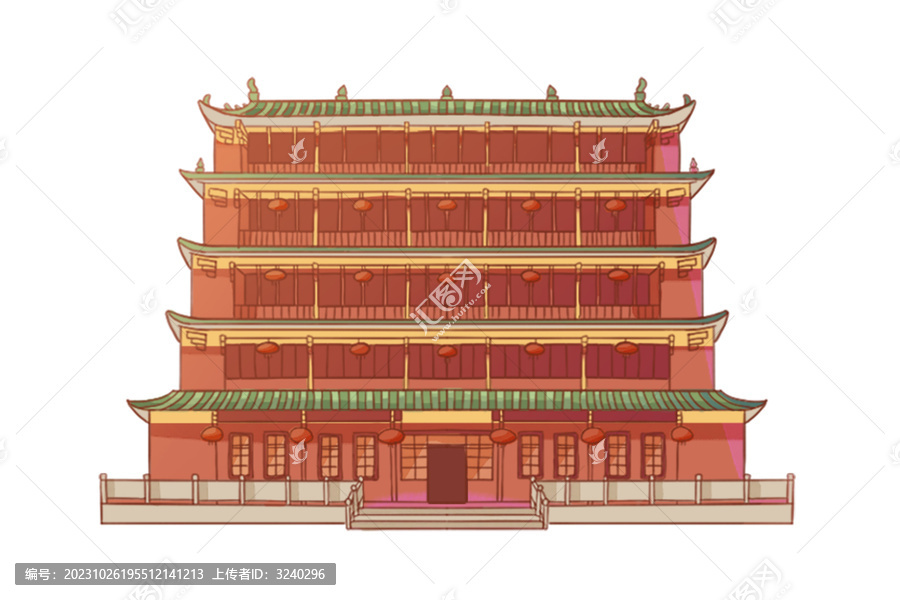 廣州鎮(zhèn)海樓免摳素材