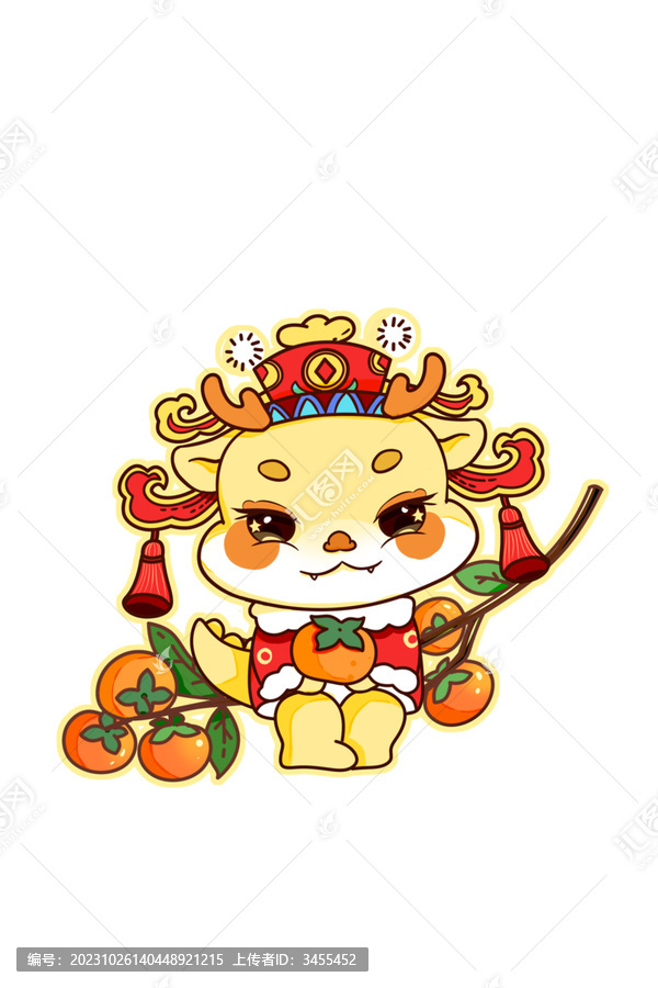 龍年事事如意貼紙