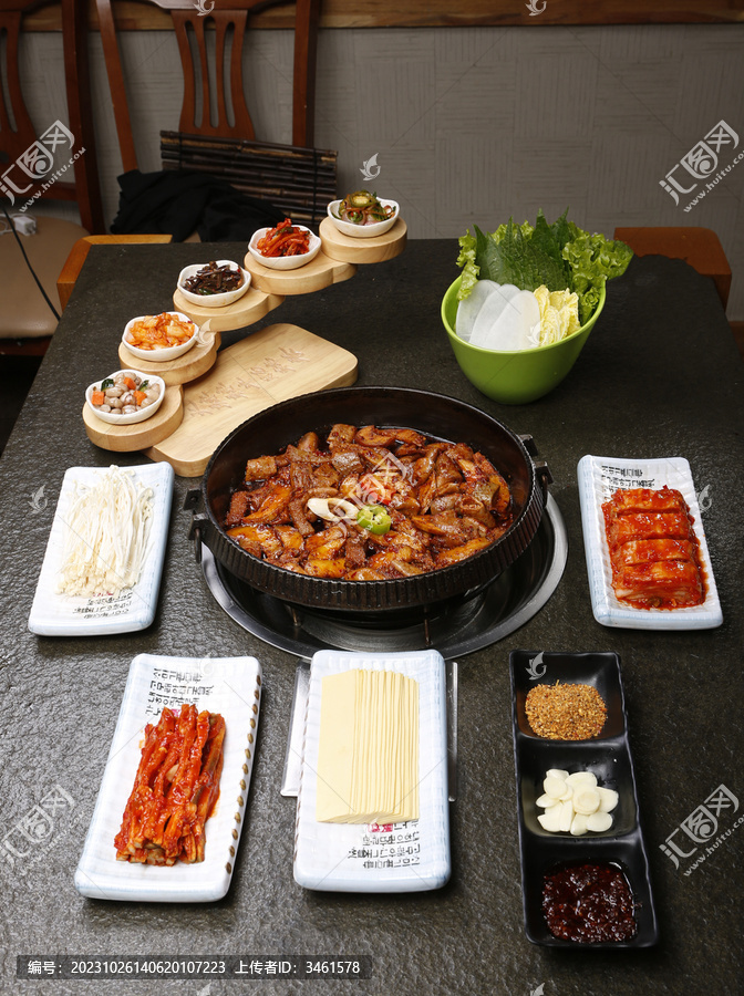 韩式牛肠锅