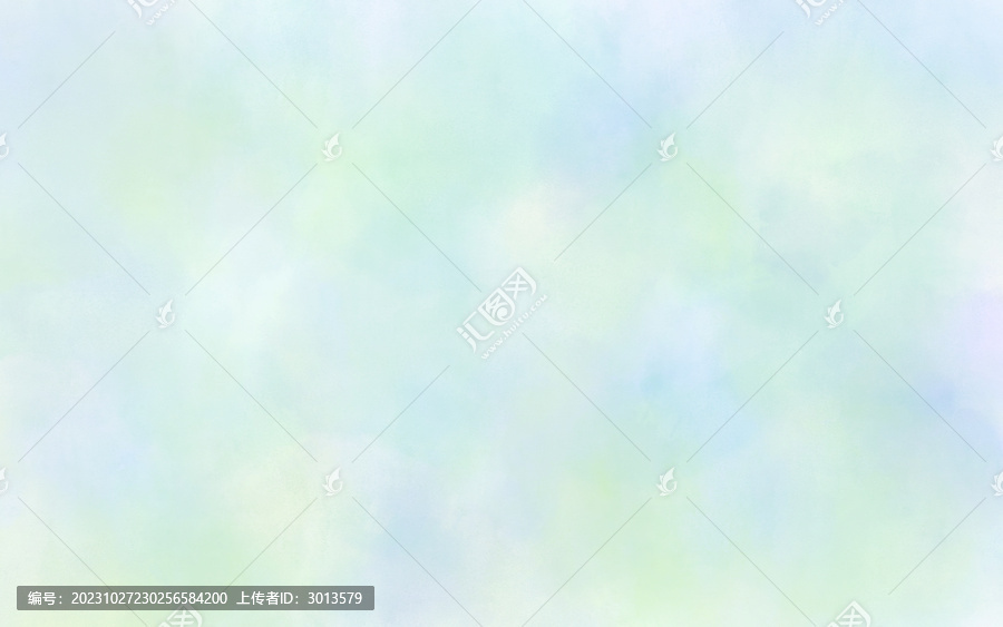 水彩筆刷暈染涂鴉朦朧青色背景