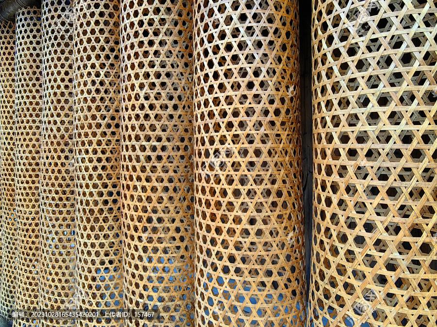 竹编艺术装饰