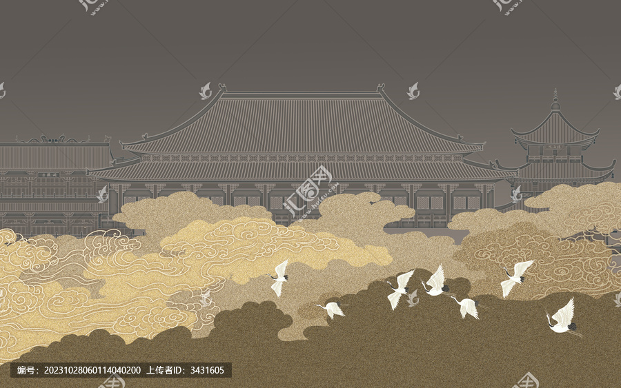 瑞鶴圖