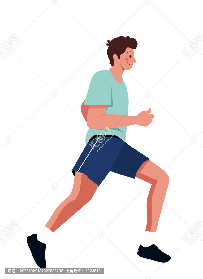 健康運動戶外跑步