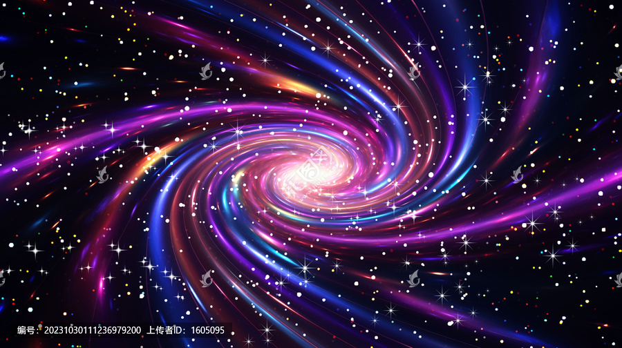 唯美星空旋渦