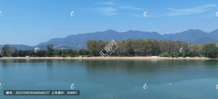 富春江景色
