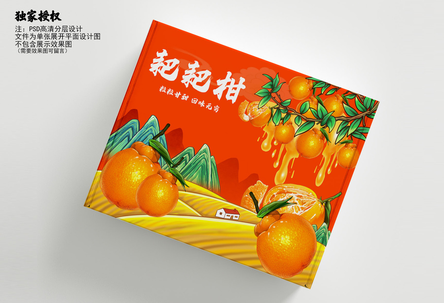 耙耙柑包裝設(shè)計(jì)