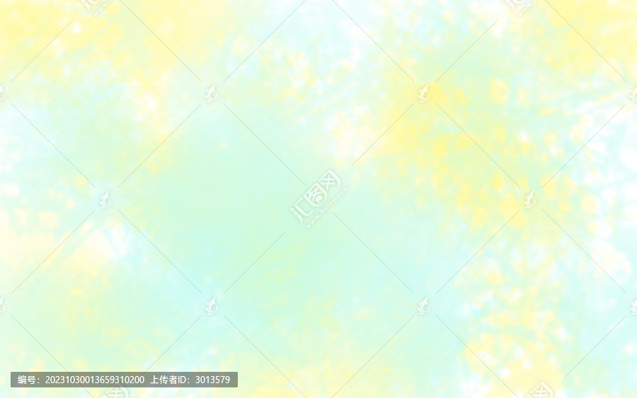 水彩暈染涂鴉宣紙紋理綠色背景