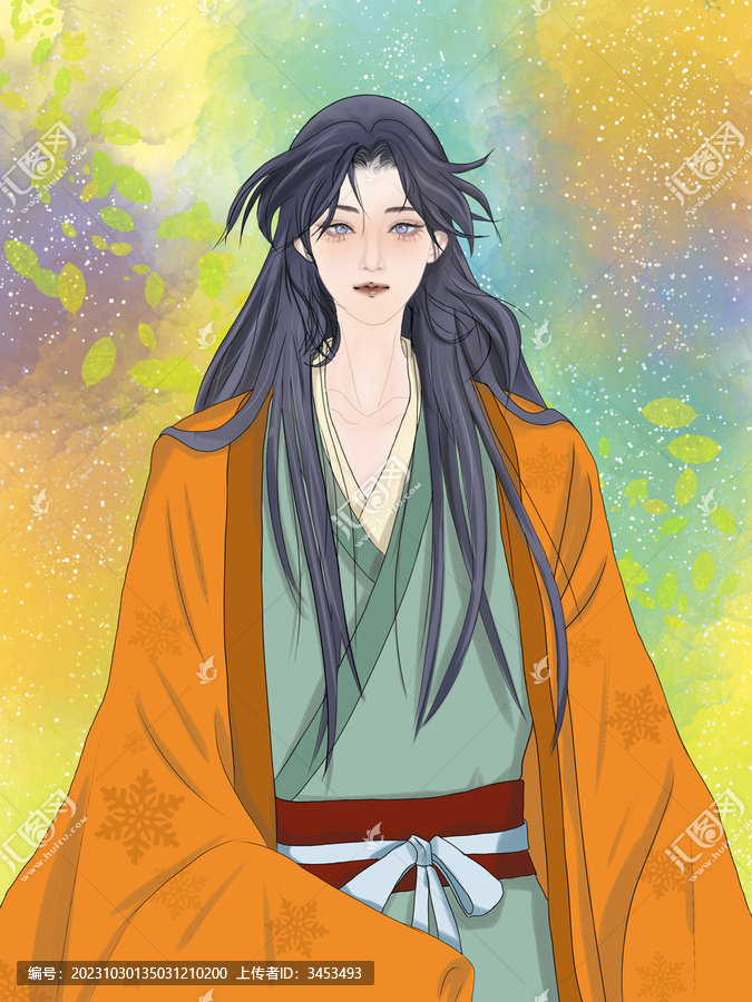 古風(fēng)人物插畫(huà)