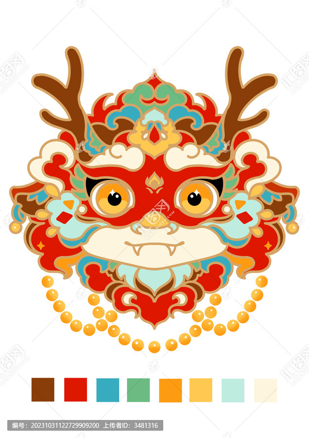富貴國潮龍頭