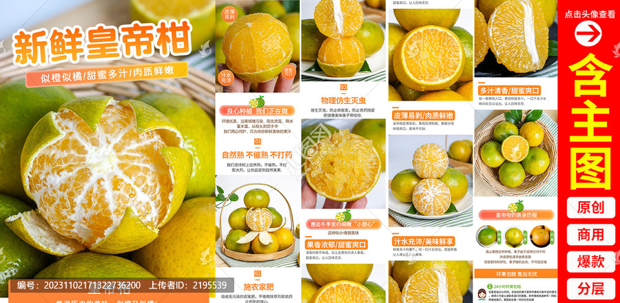 皇帝柑詳情頁