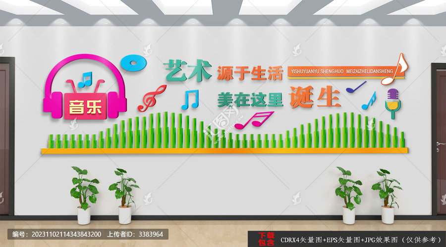 音樂室文化墻
