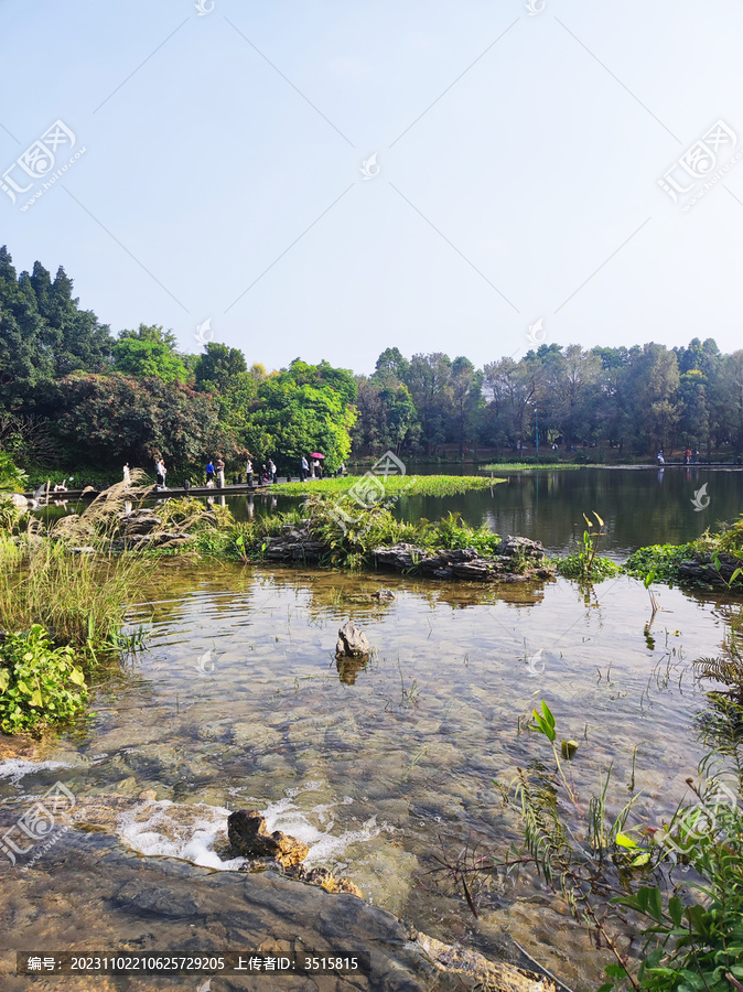 小河小溪风光