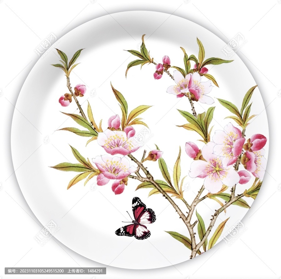 餐具花面