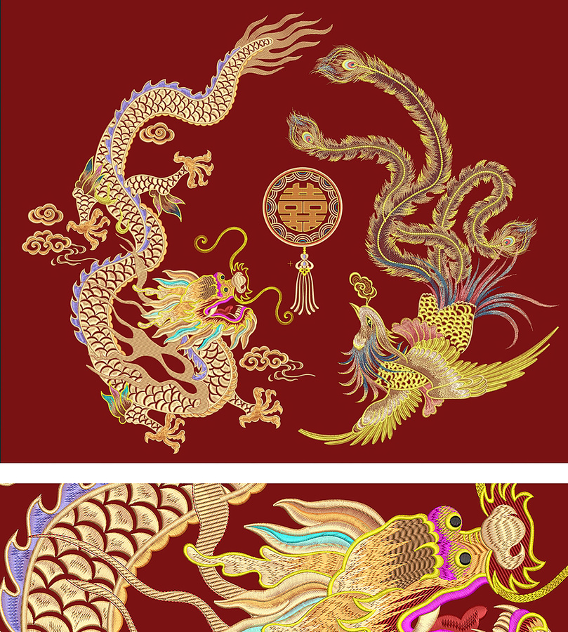 龍鳳元素