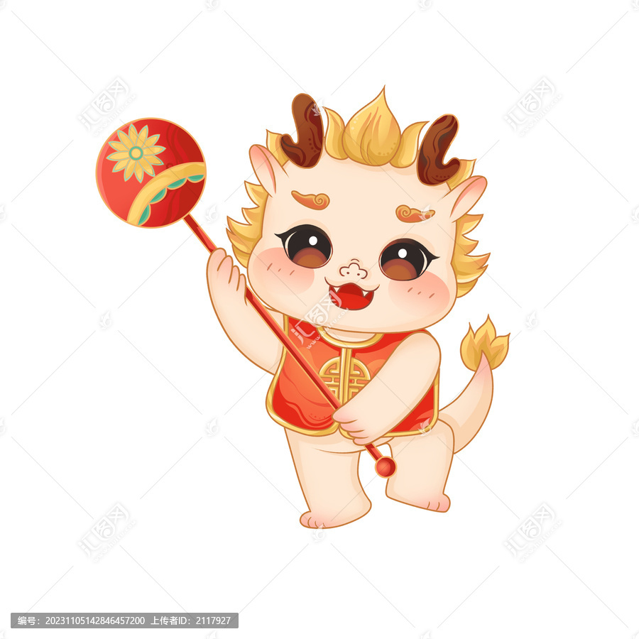 龍年國(guó)潮春節(jié)小龍舞球