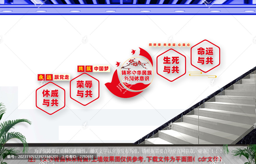 鑄牢中華民族共同體意識樓梯