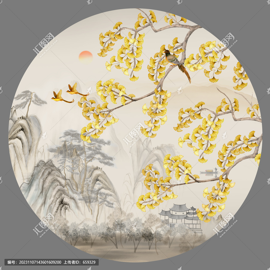 現(xiàn)代國畫花鳥