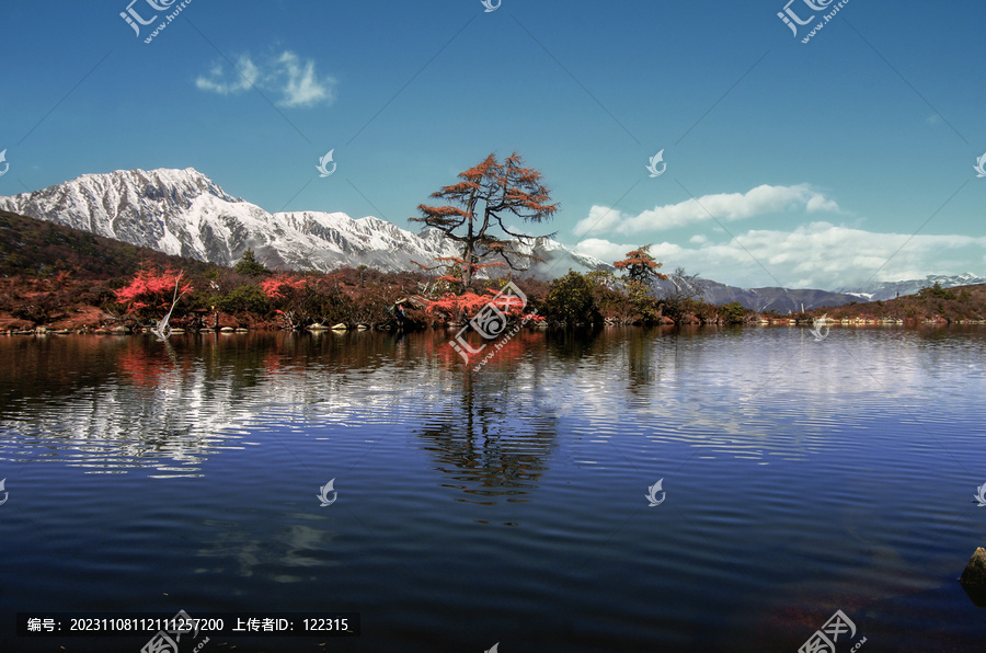 雪域山水风光