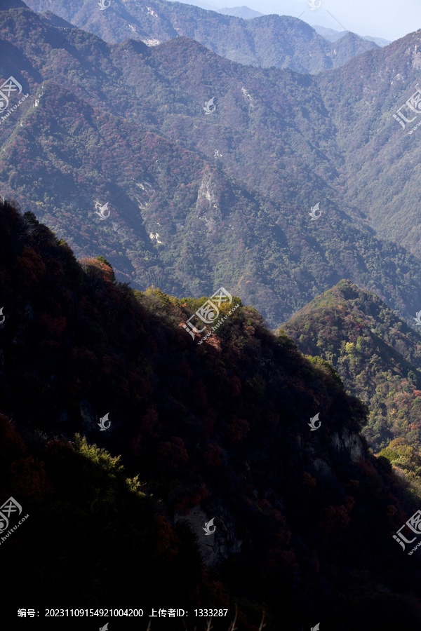 秦岭群山