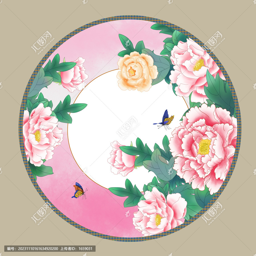 百花盛開