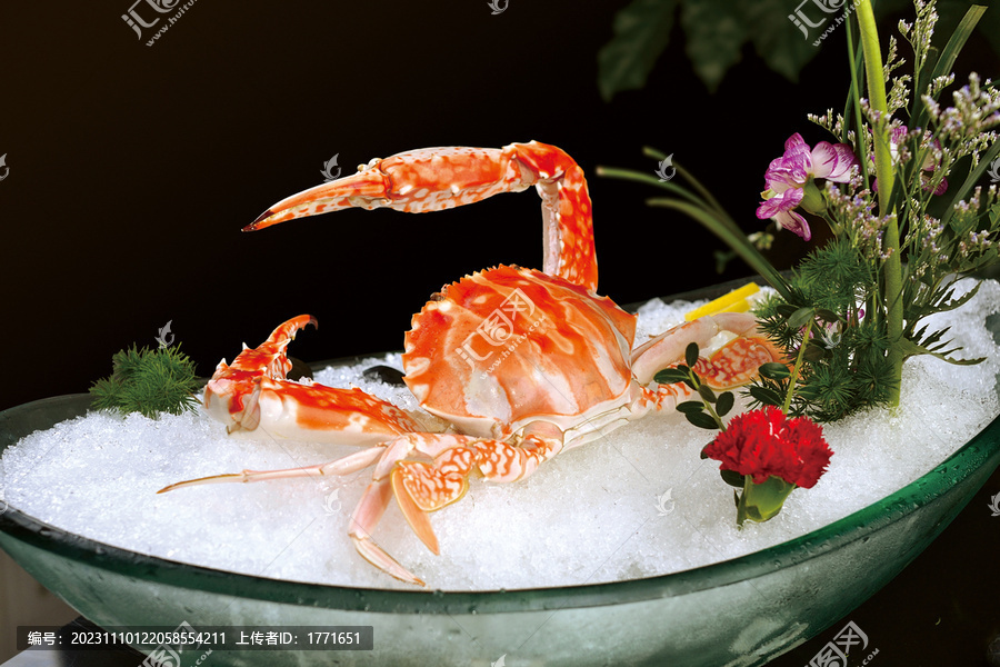 潮式冻大红蟹