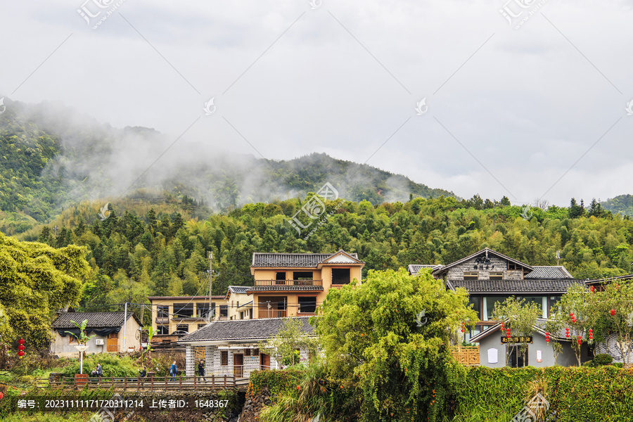 福建漳州南靖云水谣山林建筑