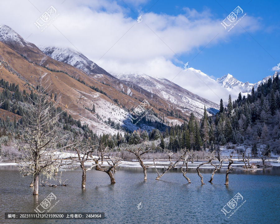 四姑娘山双桥沟风光