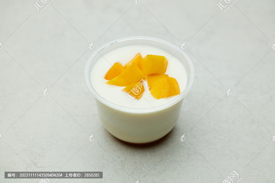 手工芒果酸奶